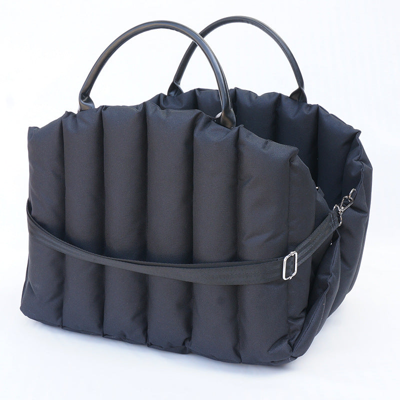 Pet Nest Travel Cat Nest Dog Nest Cage Mat Handbag Car Dual Use Winter Warmth - Korvel