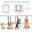16 Panels Dog Playpen for outdoor,yard,camping,24"Height dog fence with 2 doors. - Korvel