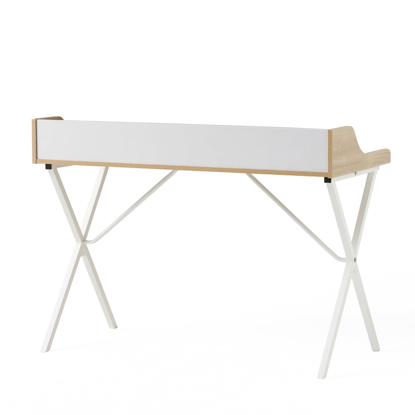 Elegant White Computer Desk for Modern Offices