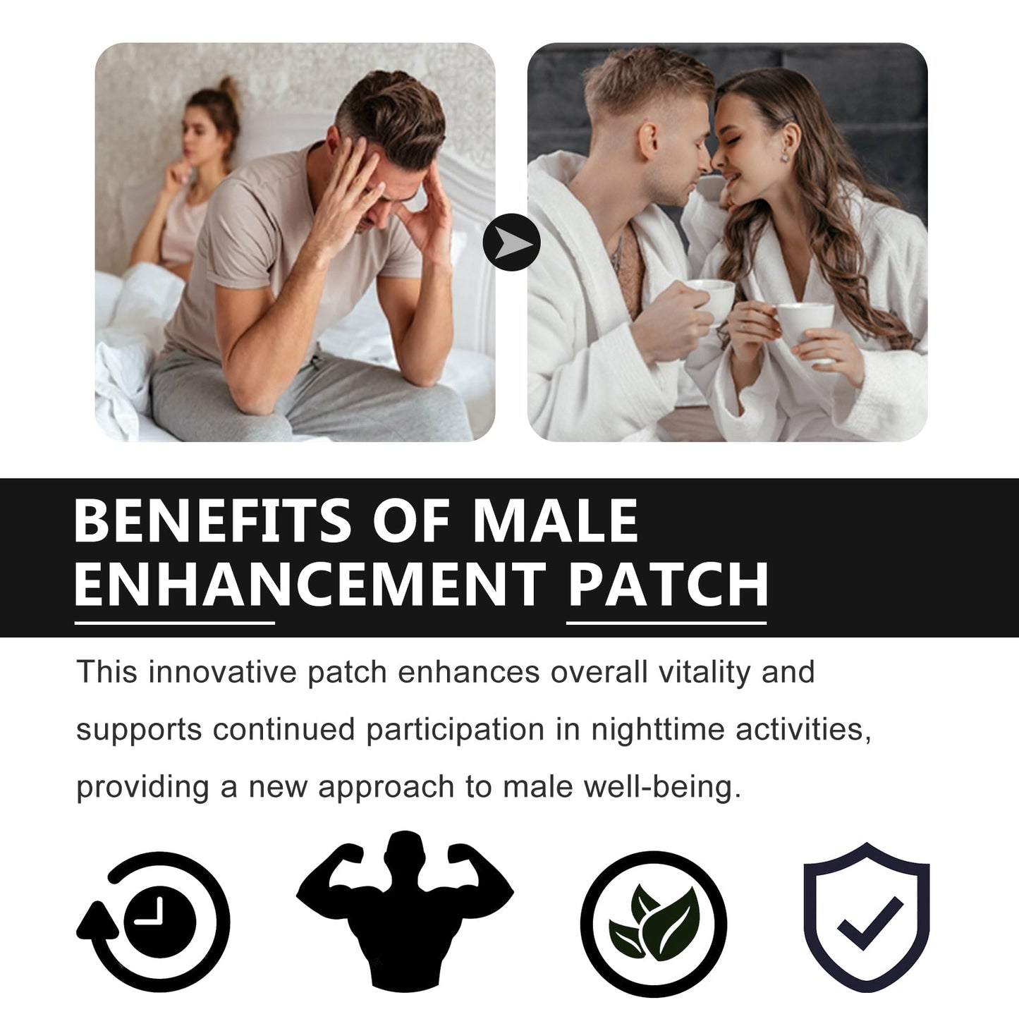 Men's Essential Massage Oil for Vitality and Care