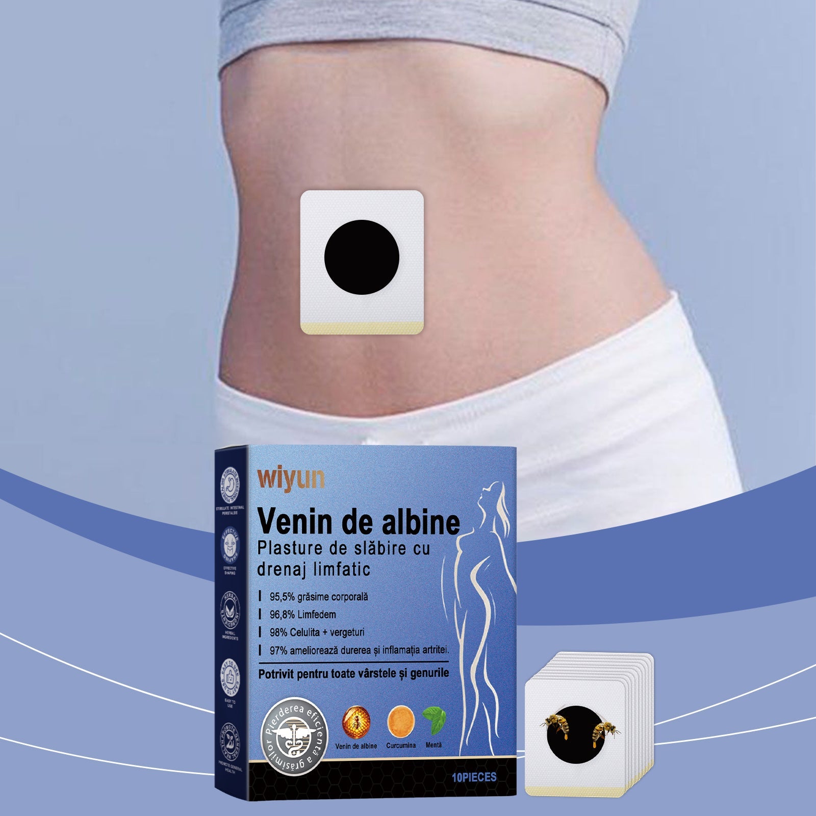 Body Care Firm Skin, Gentle, Nourishing And Improving Skin Elasticity Patch - Korvel