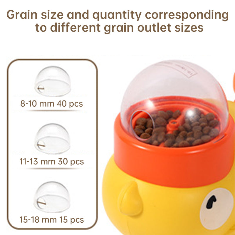 Intelligent Cartoon Dog Automatic Feeder: Large Capacity, Anti - slip, Doubles as Toy & Feeding Utensil - Korvel