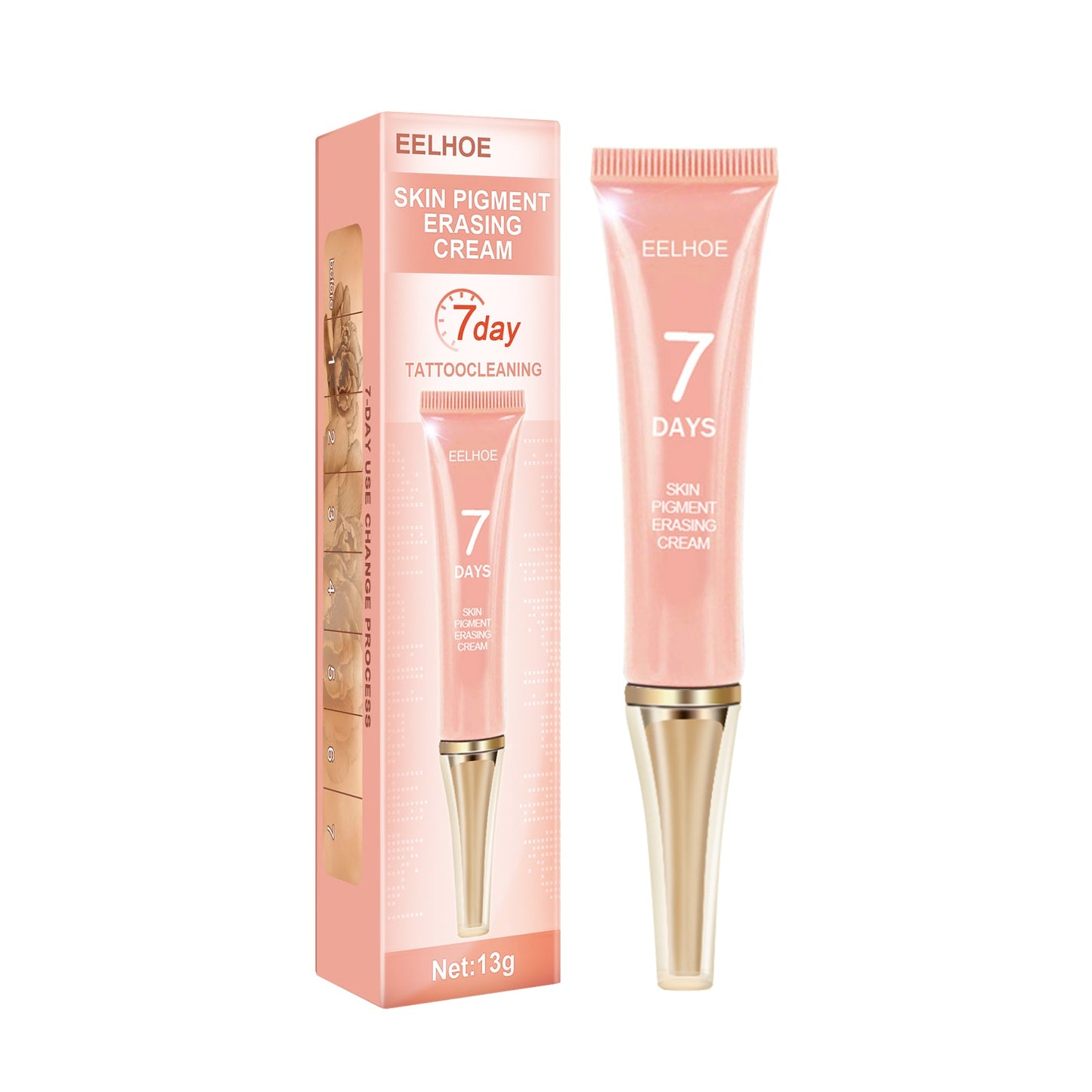 Print Remover, Plant Essence Tattoo Fade Fading Clean And Lighten Eyeliner Cleaning Cream - Korvel