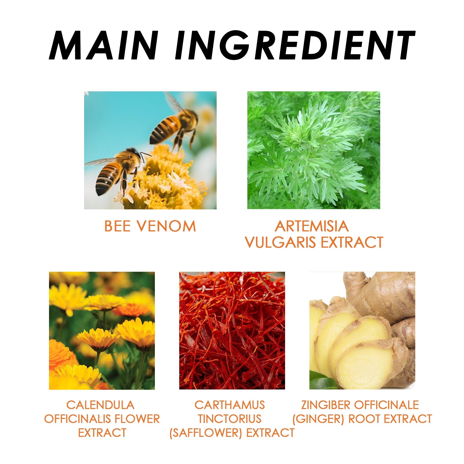 Bee-Venom Shaped Lymphatic Patch, Which Relieves Lymphatic Swelling And Tightenes Body And Arms - Meat Belly Button Patch - Korvel