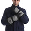 Intelligent temperature control heating gloves USB charging heating outdoor skiing cycling electric heating gloves - Korvel