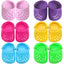 Heart Shaped Pet Dog Hole Shoes Silica Gel Wear-Resistant Breathable Slippers Dog Sandals Pet Decorations - Korvel