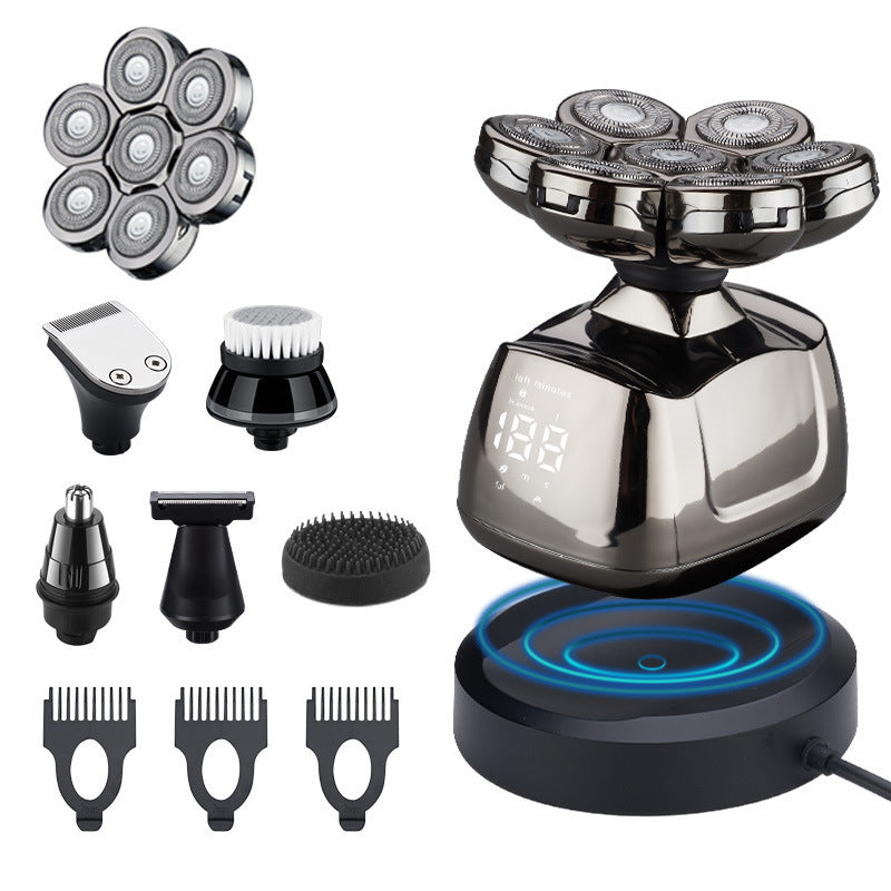 Portable USB Electric Shaver - Waterproof Travel Grooming