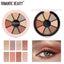 Romantic Beauty 8 Color Round Palette Eyeshadow Pearlescent Matte Eyeshadow Palette - Korvel