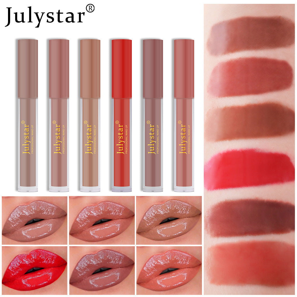 Waterlight Mirror Colorless Lip Glaze Female Pearlescent Transparent Moisturizing Lip Honey - Korvel