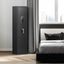 3-4 rifle and handgun safes, quick fingerprint with detachable rack and 2 adjustable gun slots - Korvel