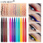 HANDAIYAN 12 Color Matte Eyeliner Set - Quick-Drying & Smudge-Resistant