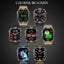 GZYR 2.01" Screen Smart Watch Men Bluetooth Call 600 mAh Sports Waterproof Heart rate Blood Oxygen SmartWatch For Huawei Xiaomi - Korvel
