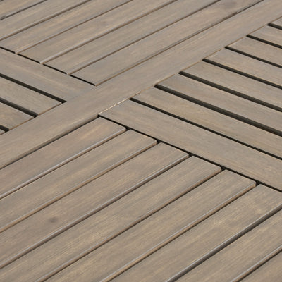 ECTANGULAR WOOD TABLE - Korvel