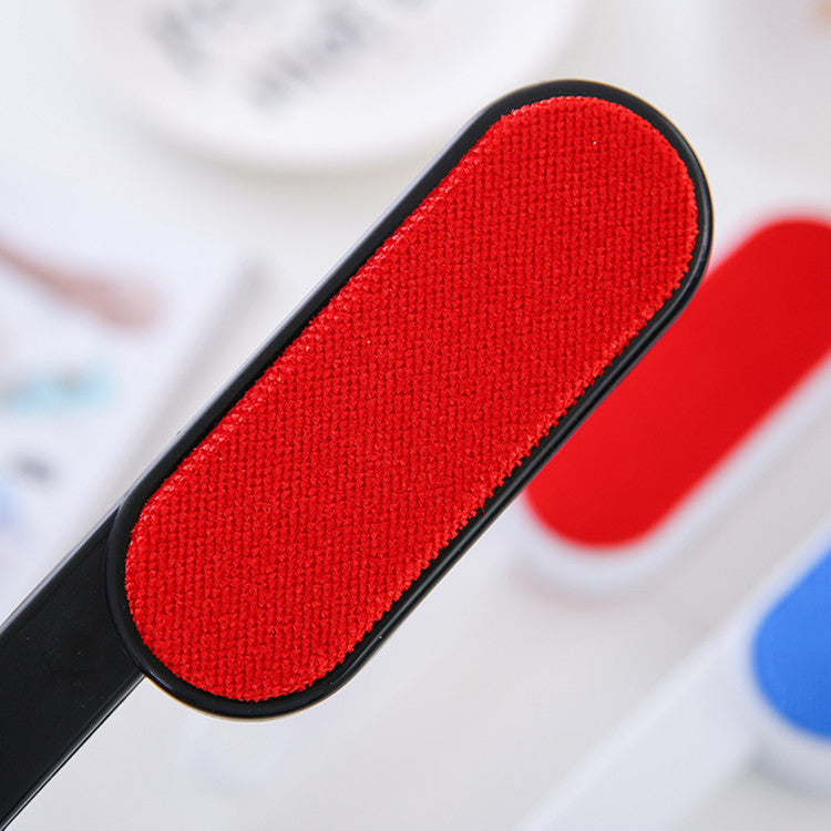 Double Sided Electrostatic Brush With Handle Electrostatic Dusting Brush Clothes Pet Hair Brush Bed Brush Dry Cleaning Brush - Korvel
