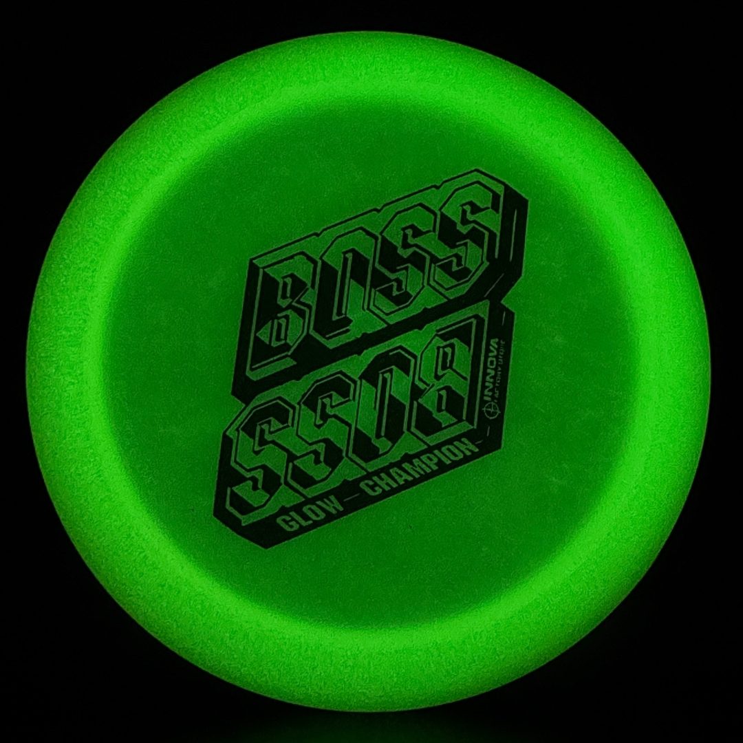 Classic Glow Champion Boss Disc Golf Driver