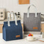 Fashionable and simple vertical large capacity portable insulated lunch bag - Korvel