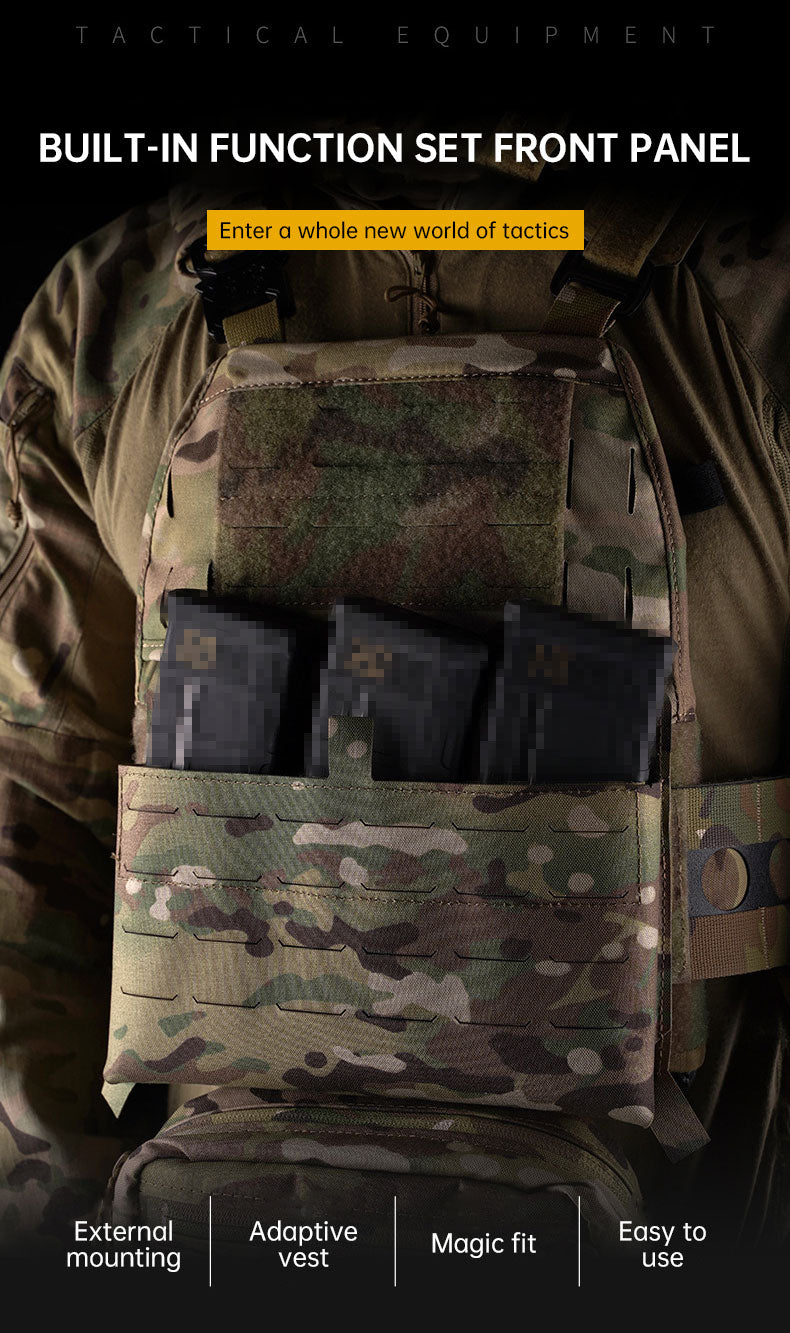 WoSporT Tactical Paintball Harness with Camouflage Cover