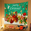Tapisserie de Noël Élégante pour Décor Festif