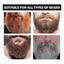 Beard Hair Dye Color Shampoo, Quick Color Black For Men's Hair And Beard Slit Drying Treatment - Korvel