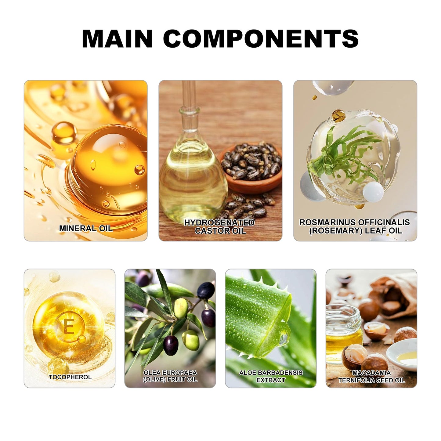 Hair Essential Oil Treatment Capsules for Smooth, Strong Hair