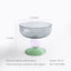 Elegant Heat-Resistant Stained Glass Dessert Bowl