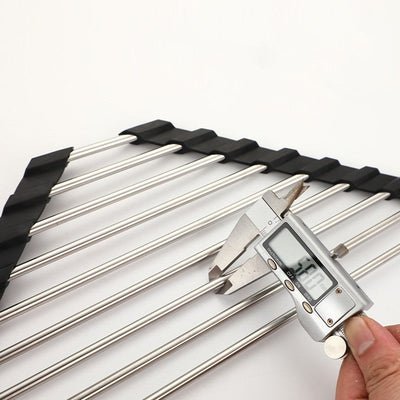 Triangular Stainless Steel Sink Storage Rack