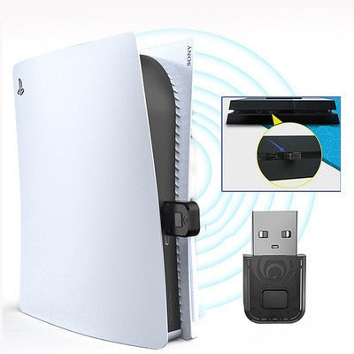 Suitable for PS5 Bluetooth wireless headphone adapter PC computer/PS5/PS4/Switch Bluetooth transmitter - Korvel
