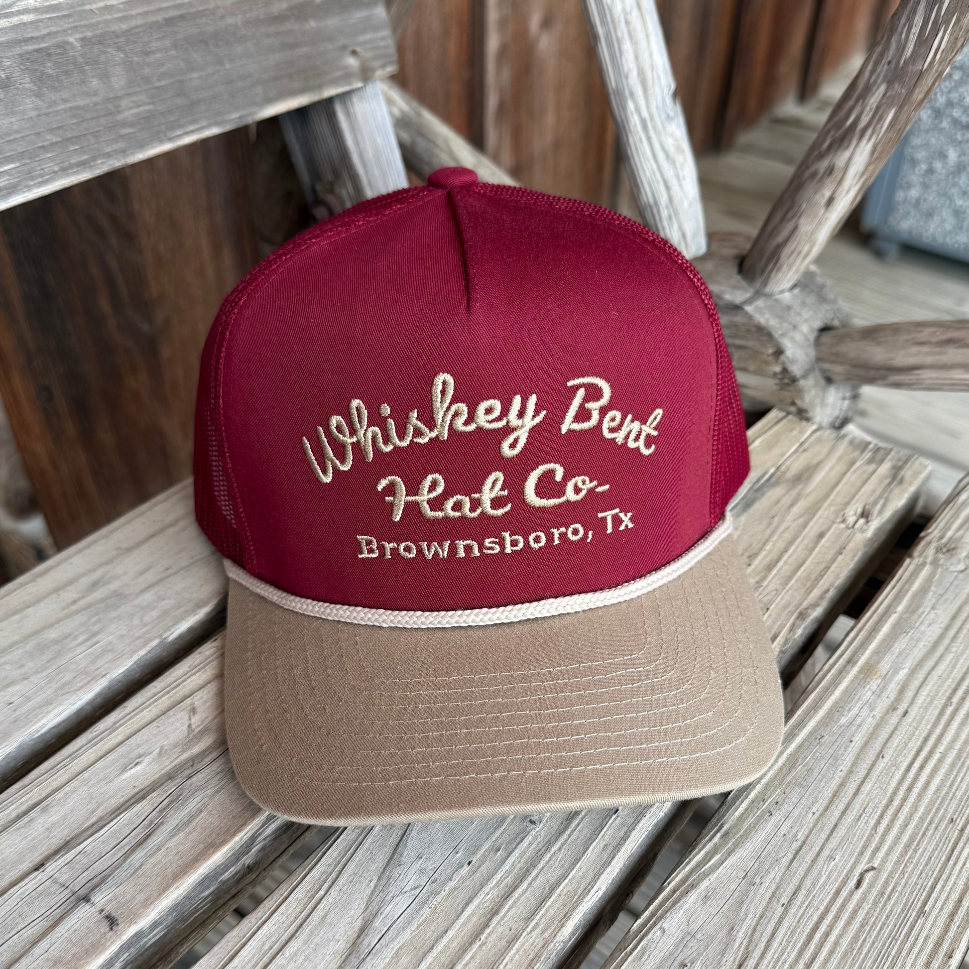 Whiskey Bent OG Maroon Cap | Stylish & Durable - Korvel