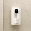 Wall Mounted Black Mouthwash Dispenser for Bathrooms
