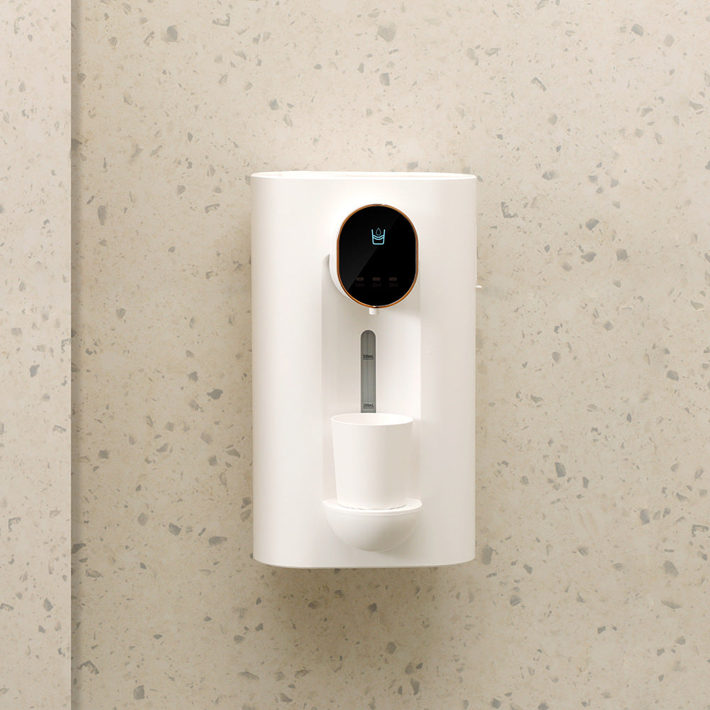 Wall Mounted Black Mouthwash Dispenser for Bathrooms