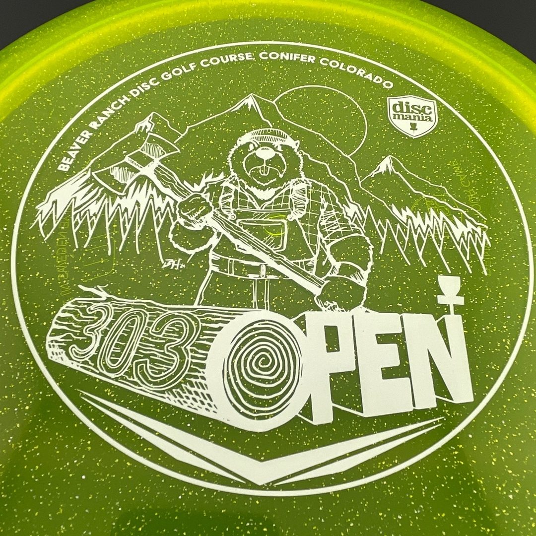 Metal Flake C-Line MD3 Disc Golf Disc - 303 Open Beaver Ranch