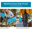 Light double nylon camping hammock with straps. Great for trips, beach, yard & garden. - Korvel