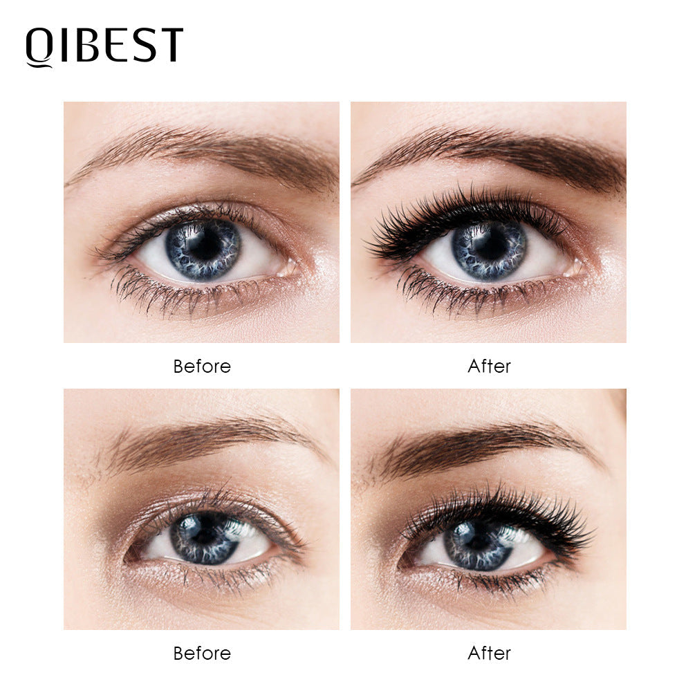 Máscara a Prueba de Agua QIBEST Charm Curling para Pestañas Impresionantes