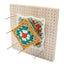 Wooden blocking board Manual wool grid board With 324 Small Holes For Setting Sewing - Korvel
