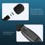 Lavalier Wireless Microphone Outdoor Live Broadcast Internet Celebrity Carry 2.4G Radio Noise Reduction Small Microphone - Korvel