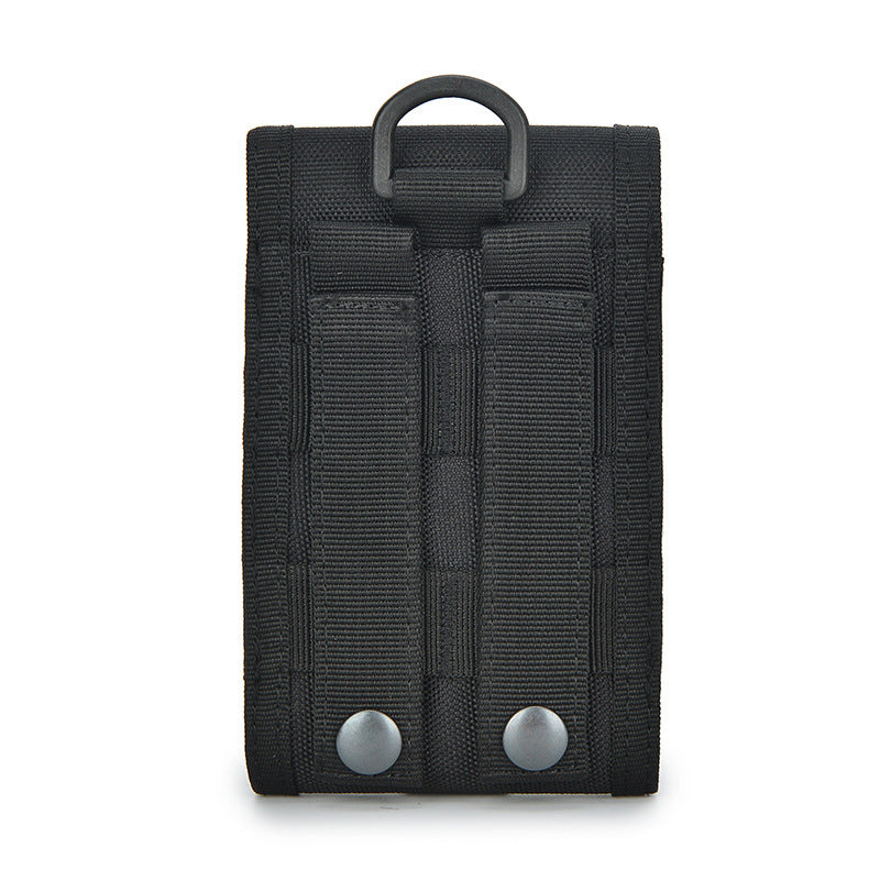 Tactical mobile phone waist bag, belt hanging bag, 6-inch waterproof mobile phone bag, multifunctional tactical accessory bag - Korvel