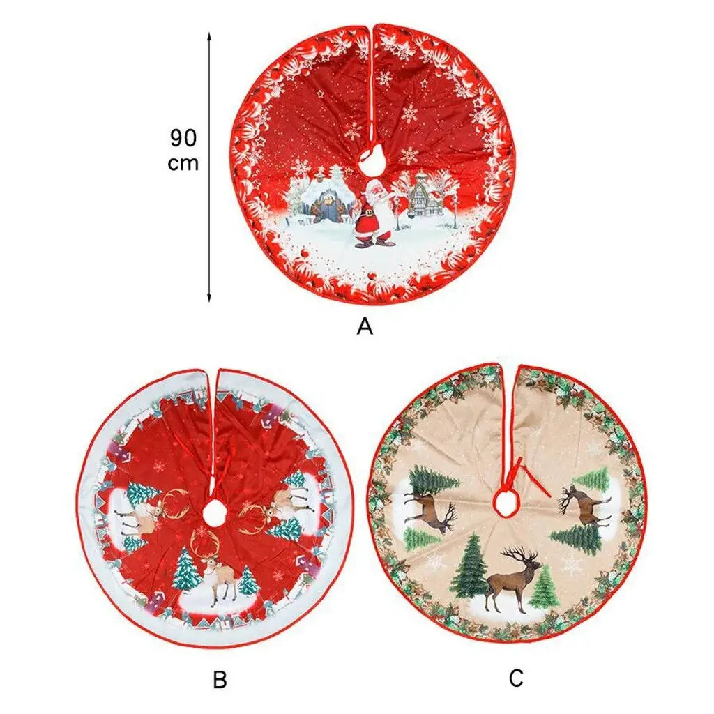 Elegant Christmas Tree Skirt for Festive Decor