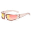 Gafas de sol Y2K Sports Punk para hombres y mujeres