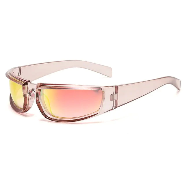 Gafas de sol Y2K Sports Punk para hombres y mujeres