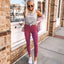 NEW YOUNG 3 Pack High Waisted Leggings with Pockets for Women