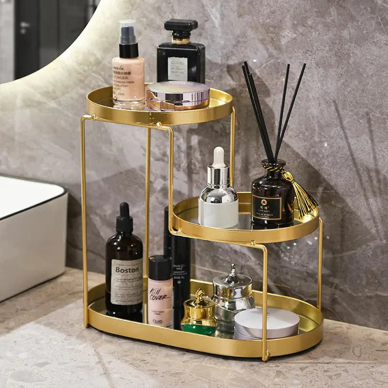 Organisateur de Cosmétiques de Salle de Bain Élégant