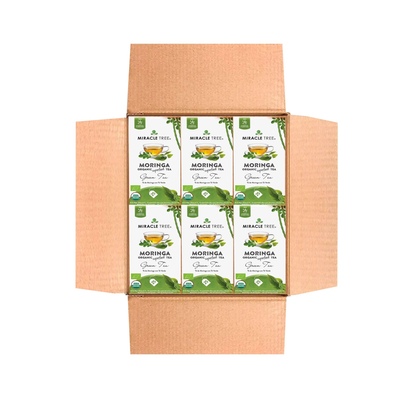Té Verde Moringa Orgánico - Mezcla Herbal Premium