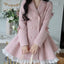 Vestido Elegante Rosa Invierno para Cada Ocasión