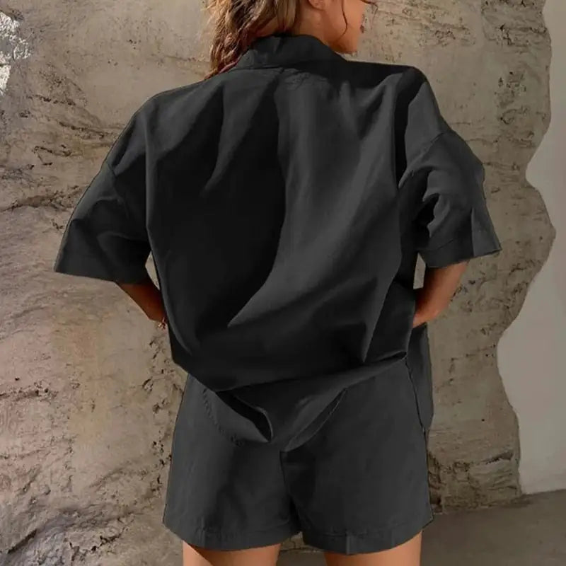 Ensemble de Shorts et Chemise Style