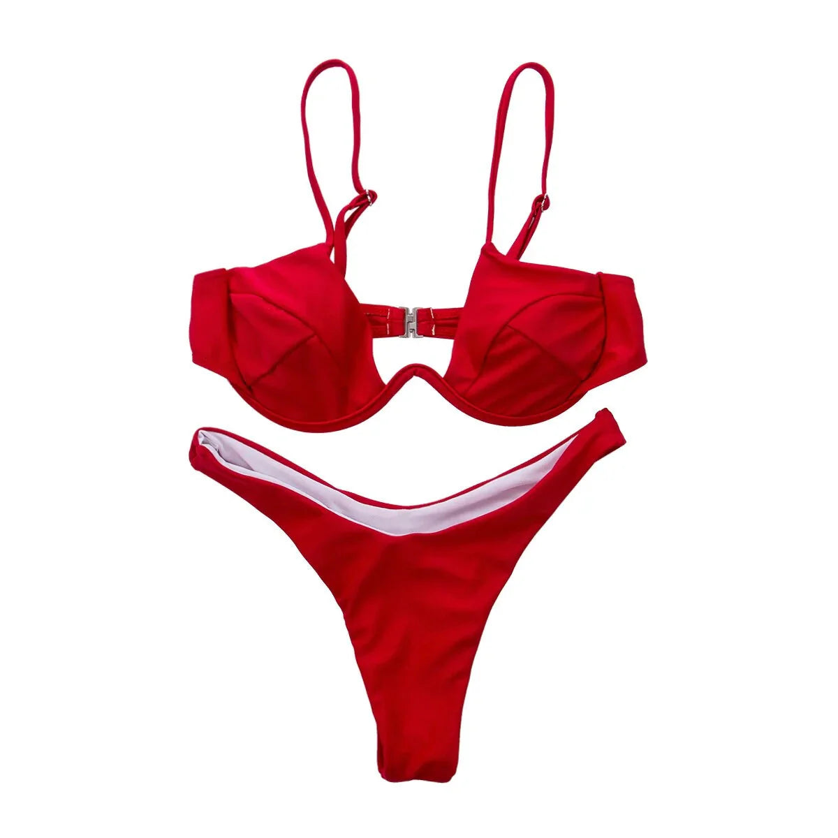 Conjunto de Bikini Brasileño Premium para Días de Playa Elegantes