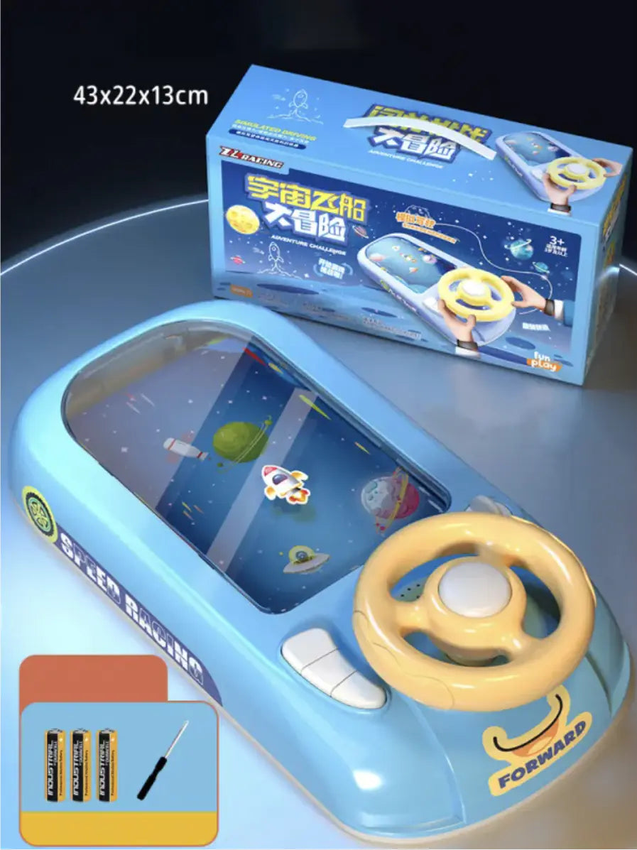 Children's Driving Simulation Puzzle Game Console