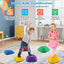 Gbruno 6-Piece Kids Stepping Stone Balance Blocks - Multicolor