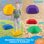 Gbruno 6-Piece Kids Stepping Stone Balance Blocks - Multicolor
