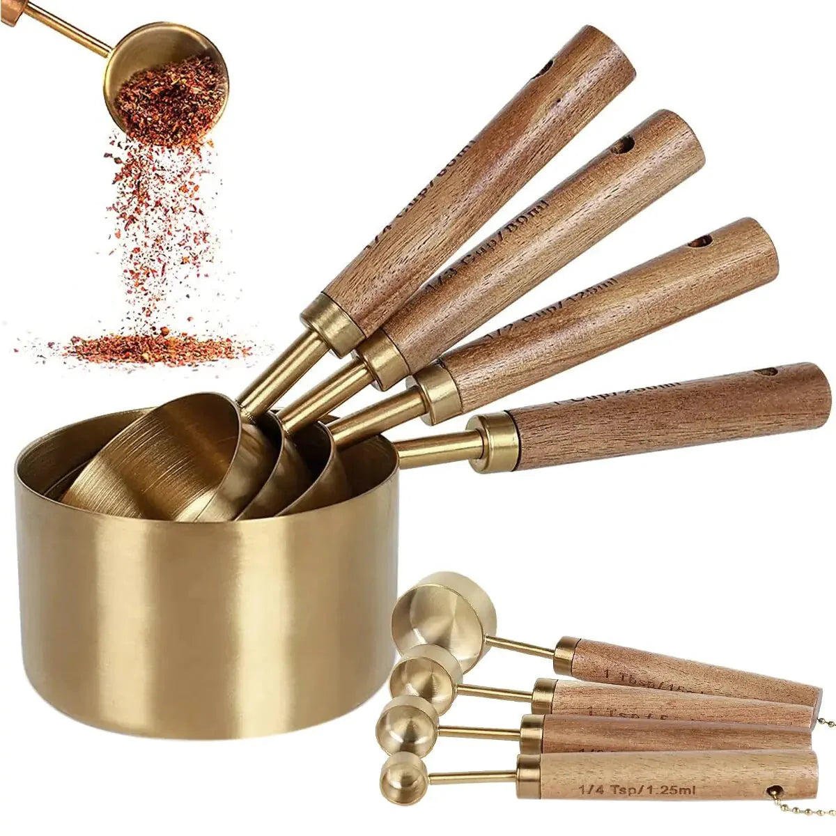 Precision Measuring Cups and Spoon Set