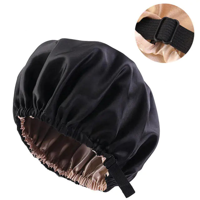 Bonnet de Nuit Satin pour Femmes pour la Protection des Cheveux